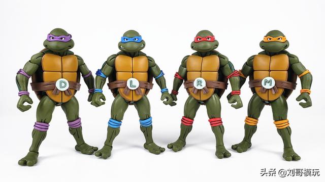 NECA推出《忍者神龟》7寸可动人偶 一套1200元圆你童年梦
