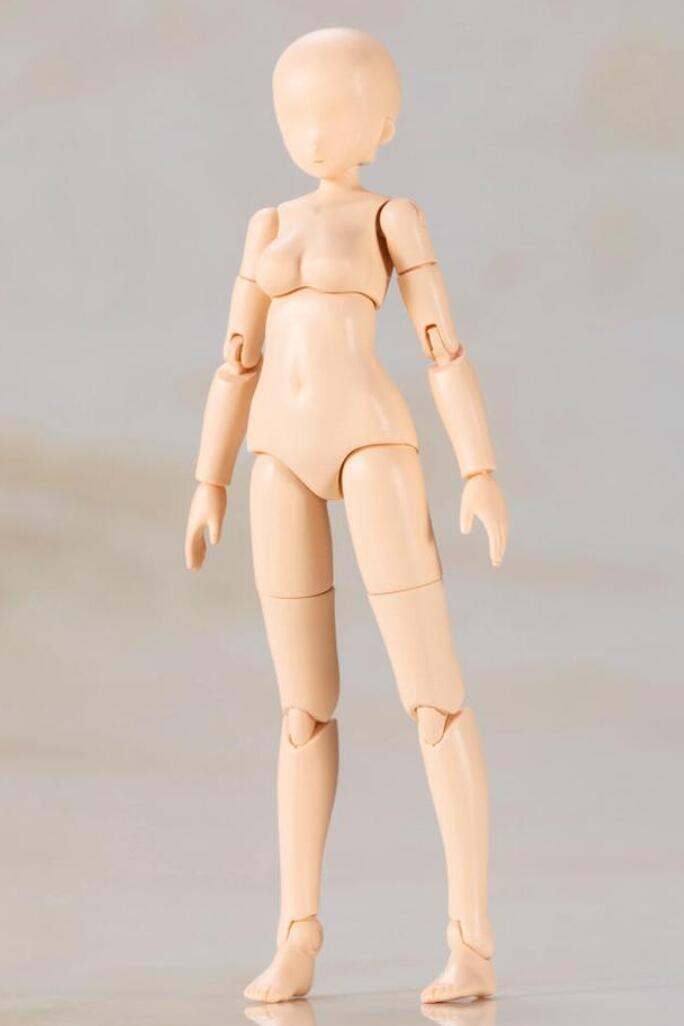 寿屋: Hand Scale Girl系列模型 机娘手办prime素体